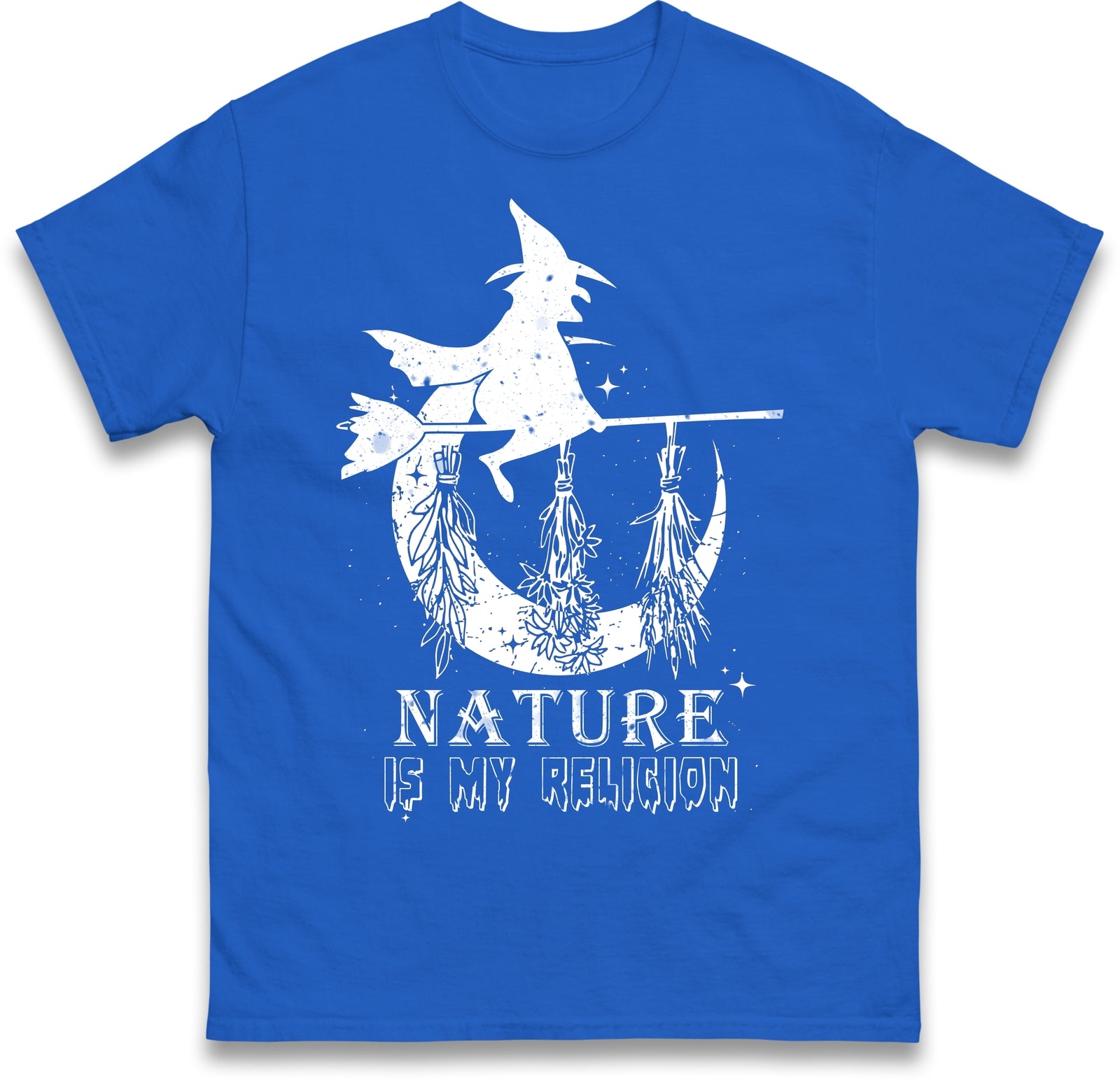 Nature Is My Religion Witch Halloween T-Shirt, Halloween T-Shirt, Trick Or treat