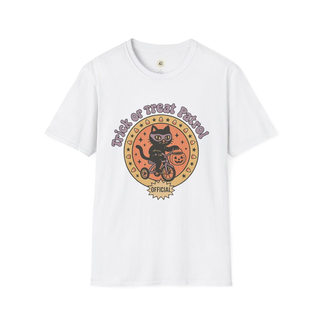 Halloween Cat T-Shirt, Unisex Tee, Trick or Treat Shirt, Spooky Apparel