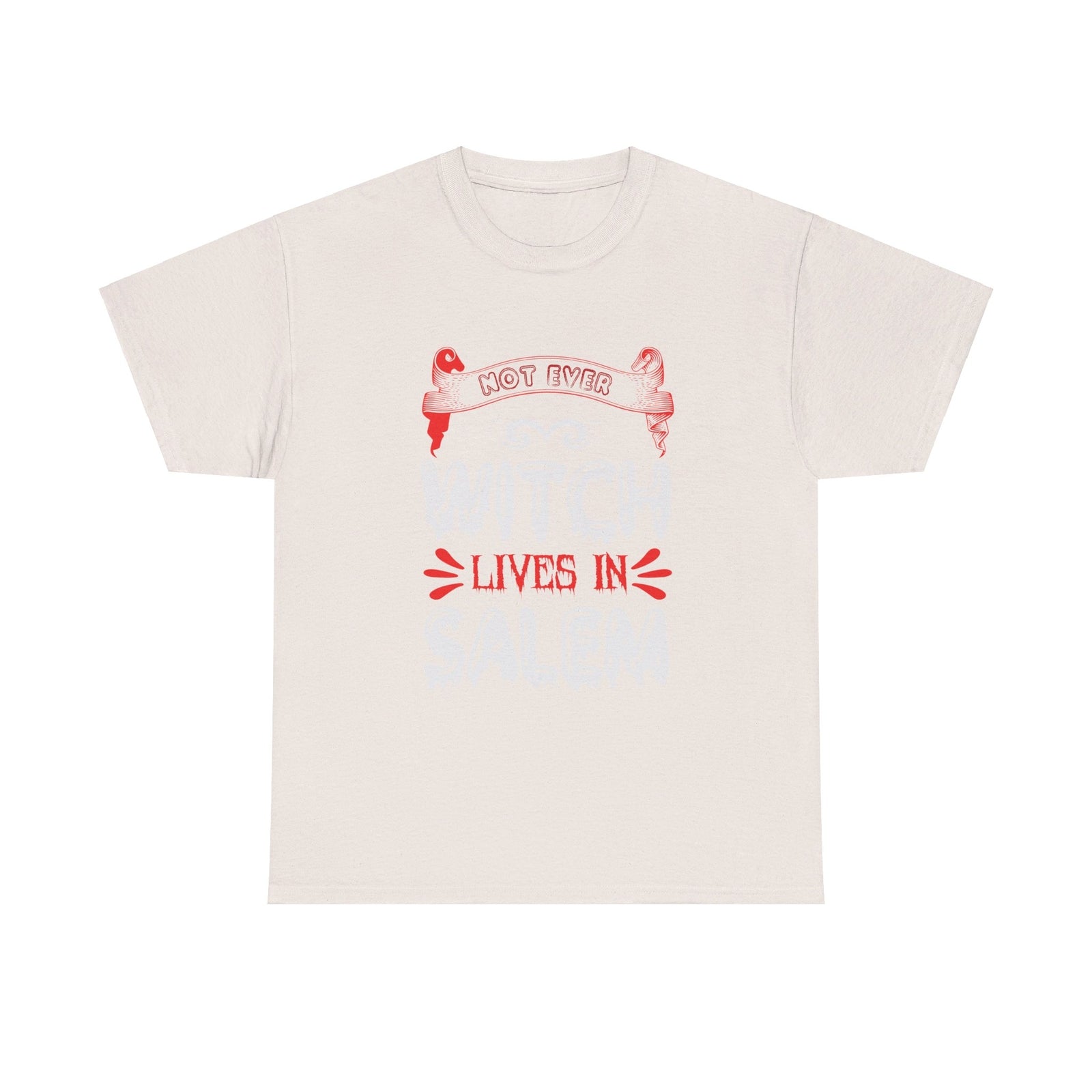 Not Ever Witch Lives In Salem Halloween T shirt Trick or Treat Costume  October
