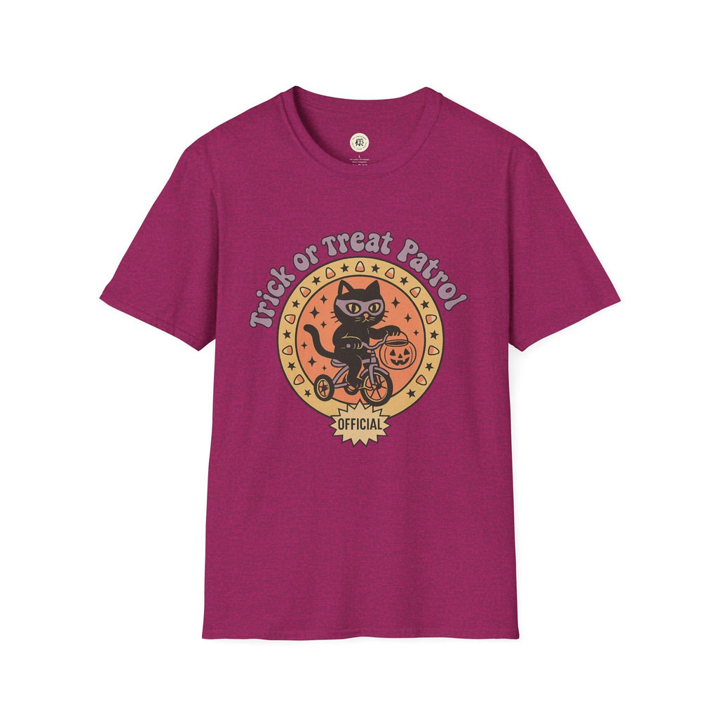 Halloween Cat T-Shirt, Unisex Tee, Trick or Treat Shirt, Spooky Apparel