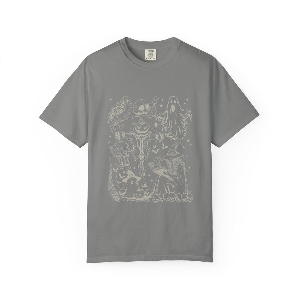 Witch Halloween Shirt | Gothic Scarecrow Ghost Skull Spooky Dark Art Tee
