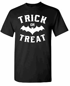 TRICK OR TREAT T-Shirt Unisex T Shirt Happy Halloween Funny TSHIRT Halloween tee