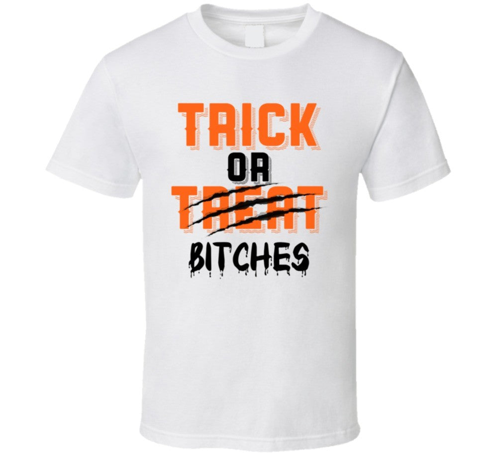 Halloween Trick Or Treat Funny T Shirt 