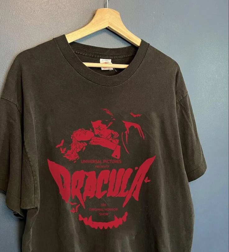 Vintage Halloween Dracula shirt, Vintage Horror Dracula movie 90s Shirt
