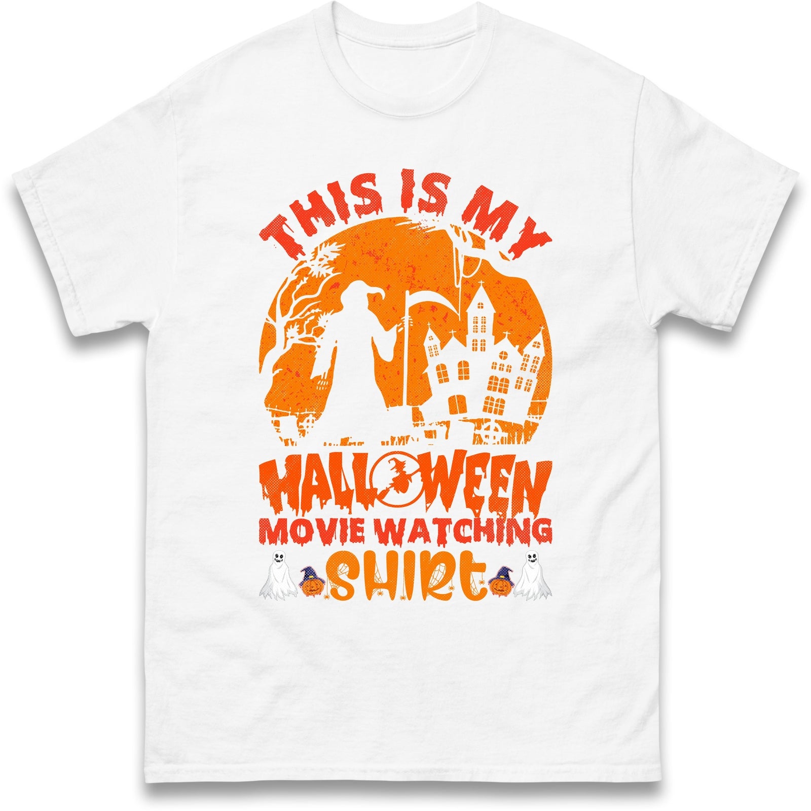 This is My Halloween Movie Watching Shirt,Halloween Horror Witch Character Gift