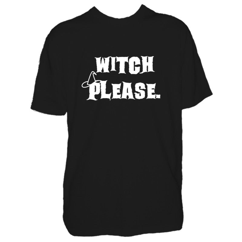 Mens Halloween Witch Please Tshirt - New Party Trick Or Treat Costume T Shirt