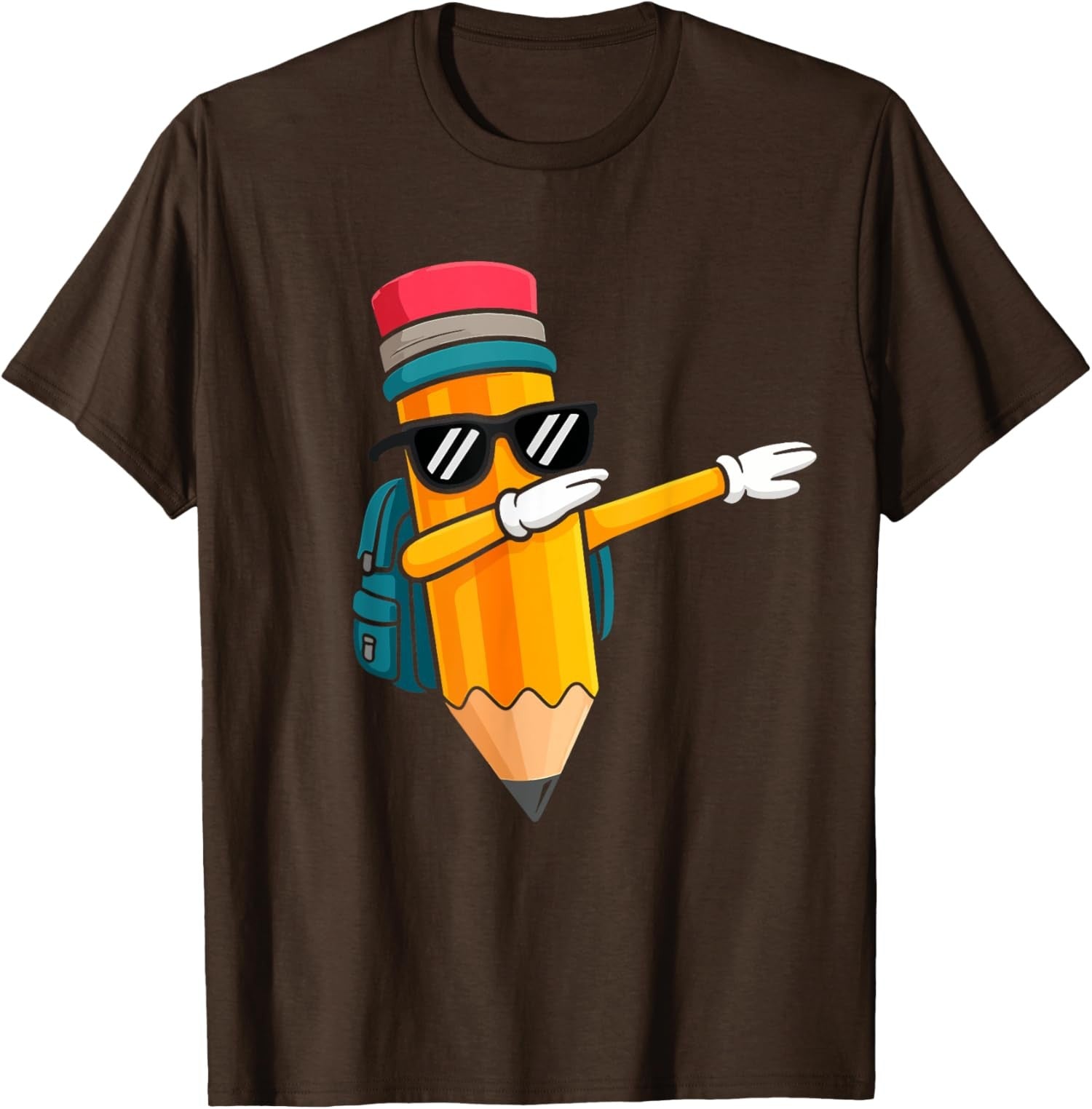 Dabbing Pencil Dancing Back To School Funny Students Unisex T-Shirt