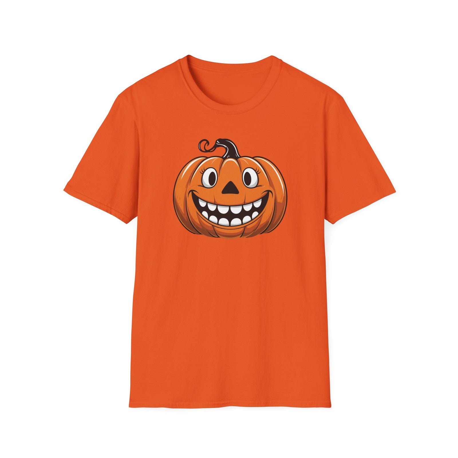 Scary Halloween T-Shirt, Creepy Spooky Tee, Trick or Treat Jack O Lantern Shirt