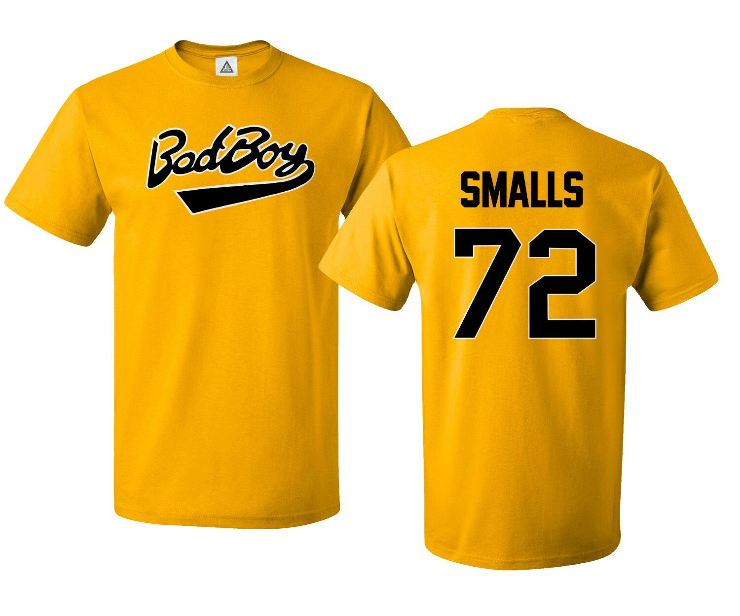 #72 Smalls Basketball 90S Jersey Hip Hop Clothing Party Outfit Men's T-shirt