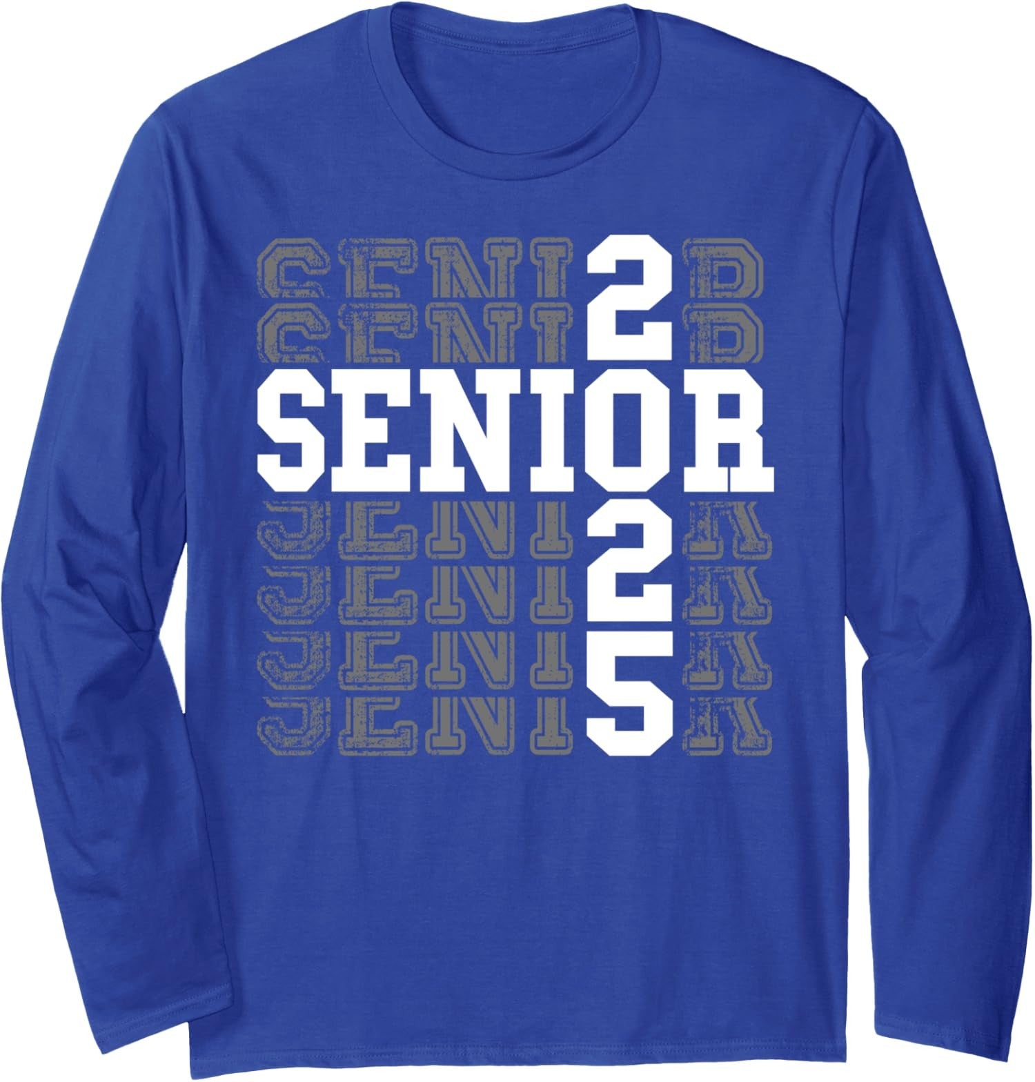 Class Of 2025 Senior 2025 Back To School Graduation Long Sleeve Tshirt