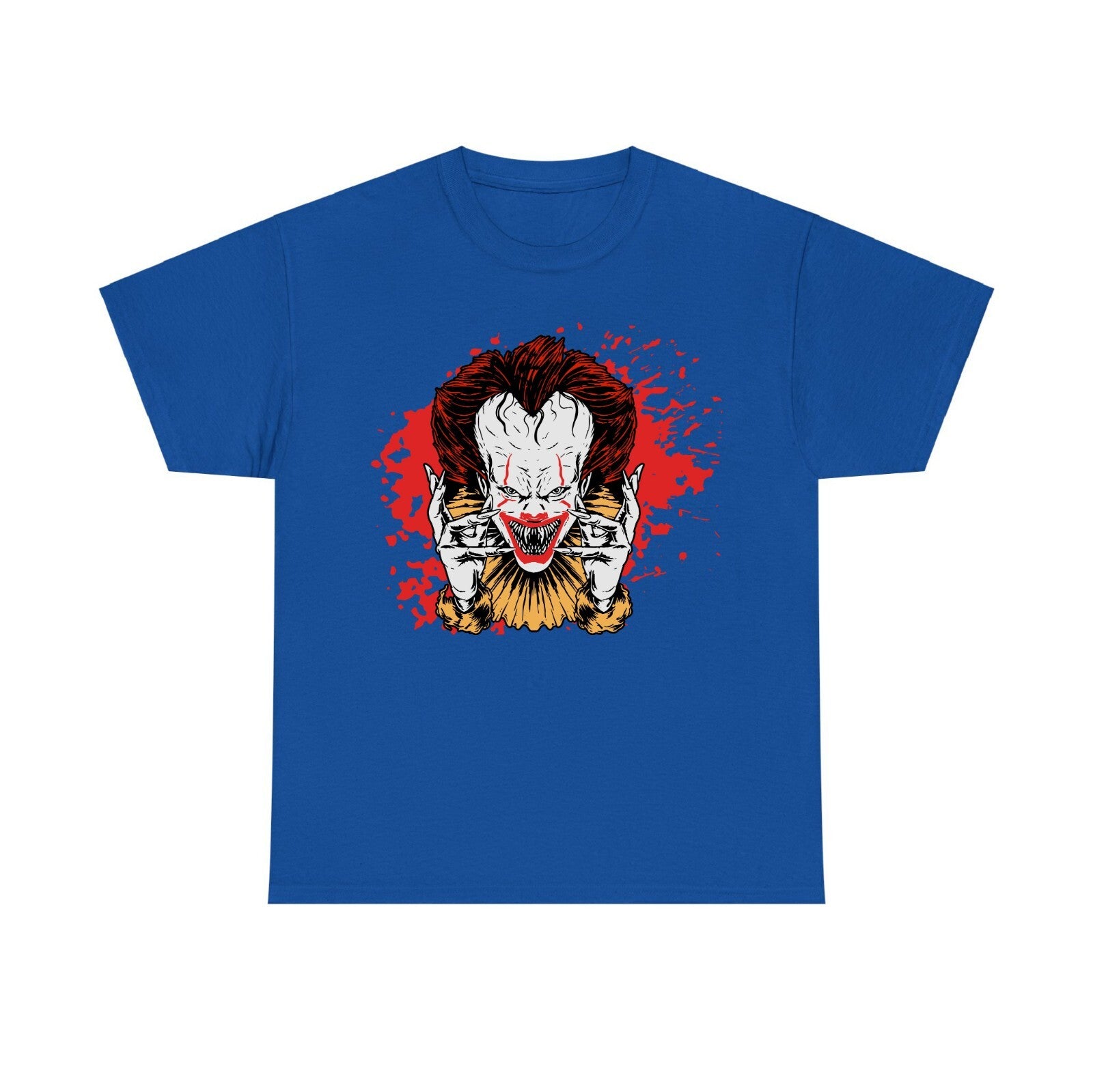 Pennywise Halloween T Shirt, Scary Clown T Shirt, Spooky Unisex Adults and kids