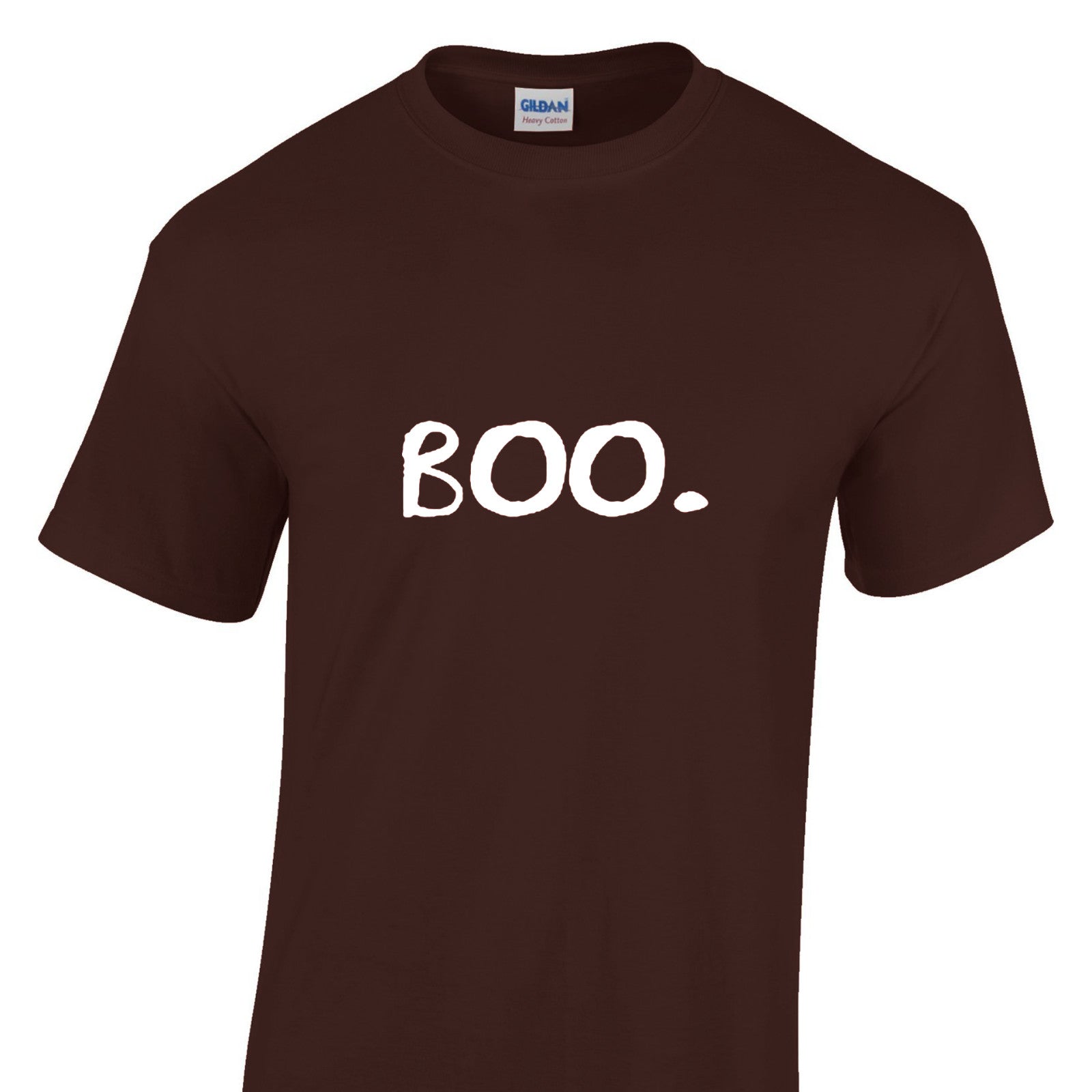 Mens Halloween Boo Tshirt - New Understated Ghost Trick Or Treat Costume T Shirt