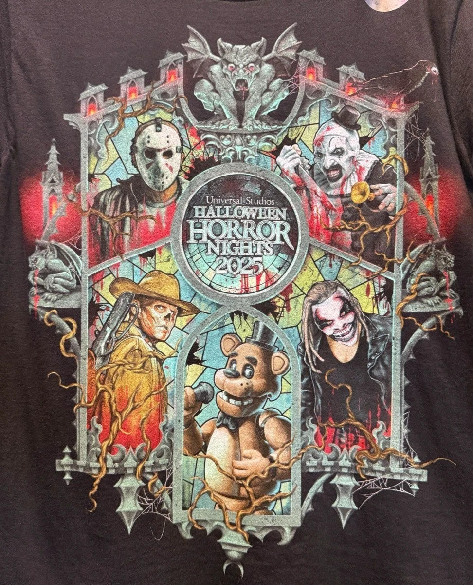 Halloween Horror Nights HHN 2025 reprint unisex shirt  AN55750
