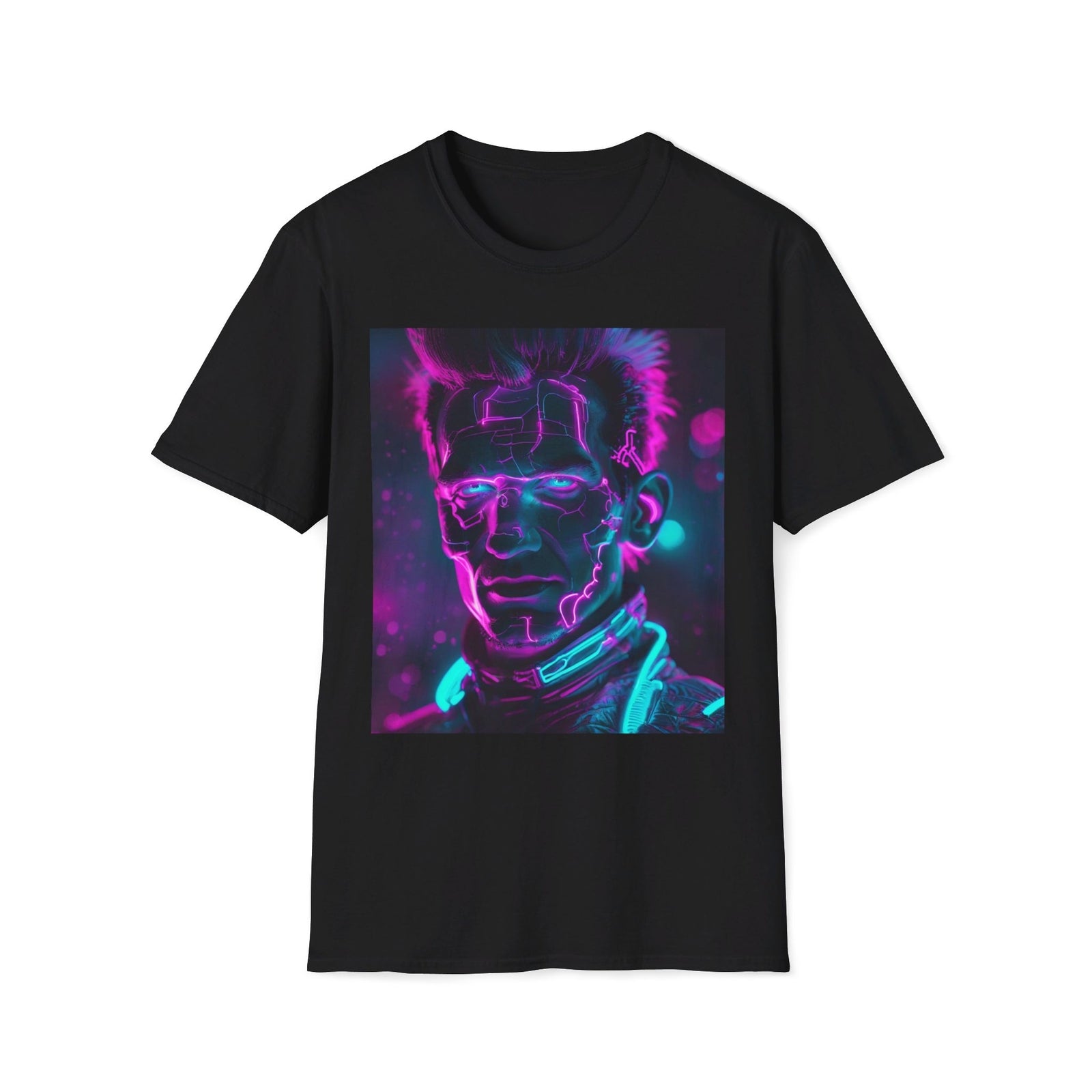 Halloween Frankenstein Neon Frankie’s Frightful T-Shirt Costume Trick or Treat