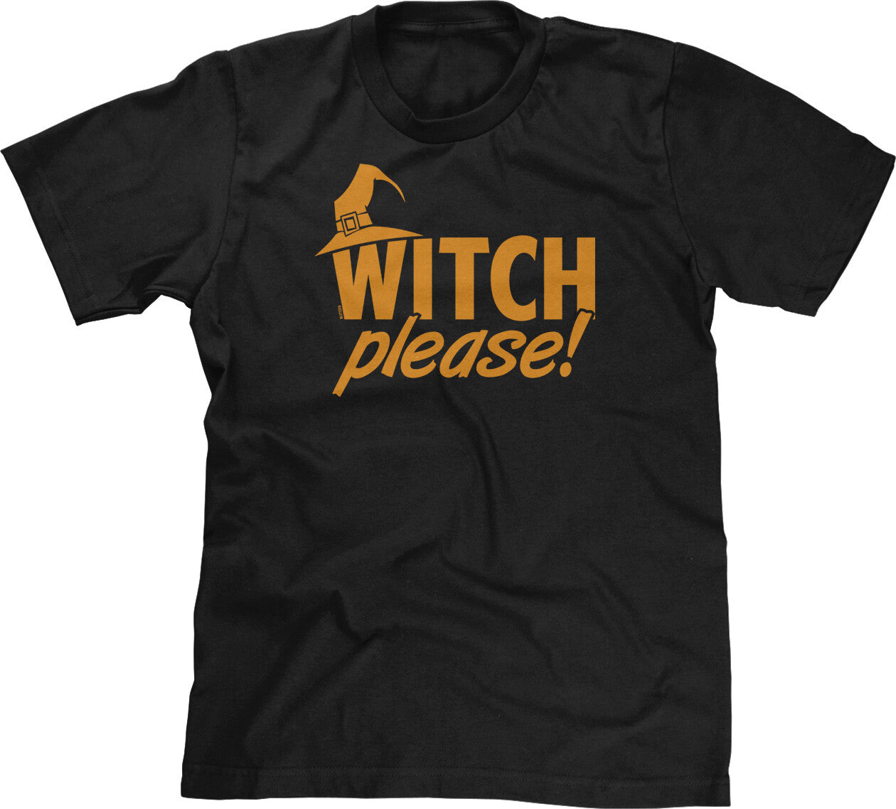 Witch Halloween Trick or Treat Funny Costume Party Hat Ghouls Ghosts Mens Tee
