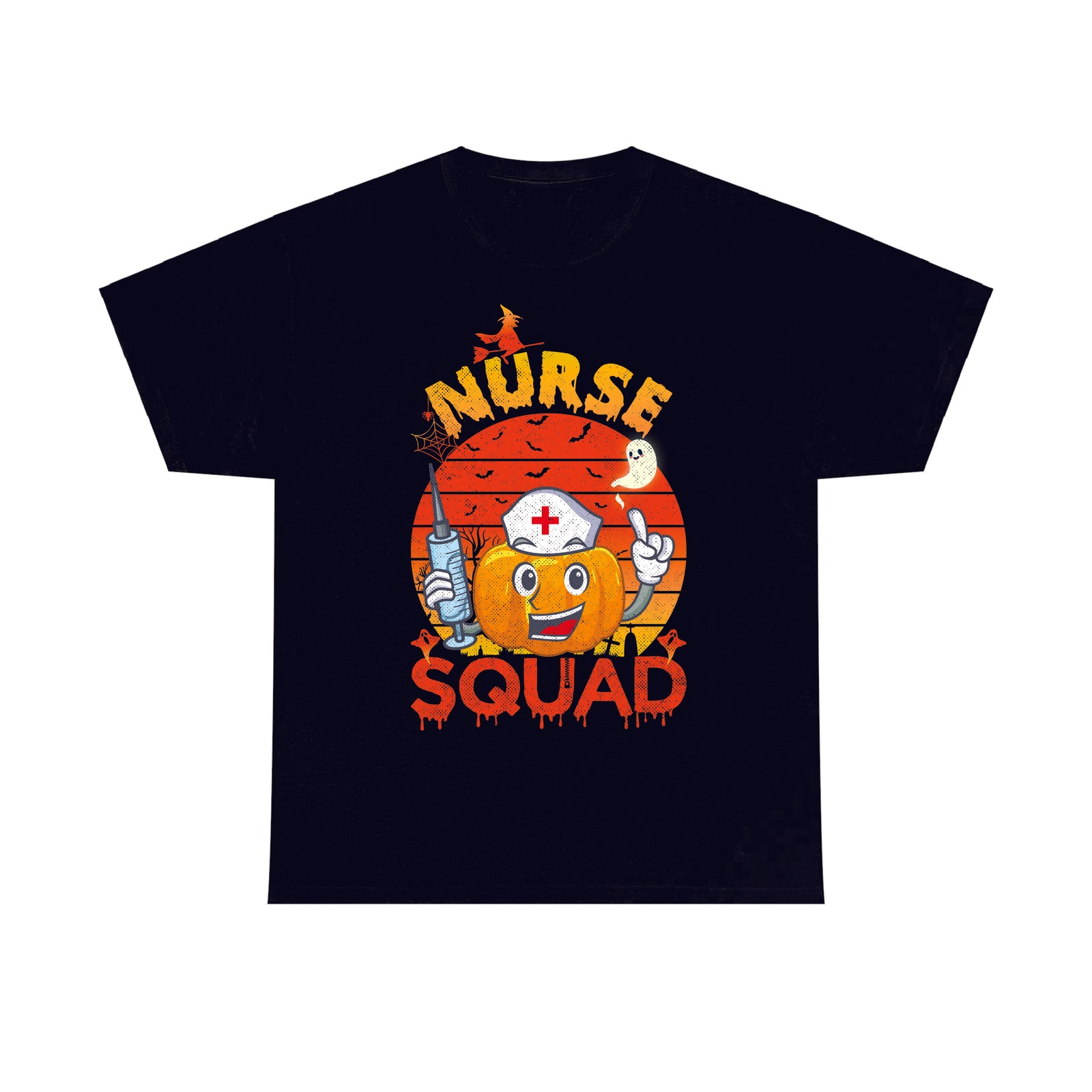 Nurse squad Halloween t shirt, Nurse t shirt, Funny, Xmas Unisex t shirt Tee top