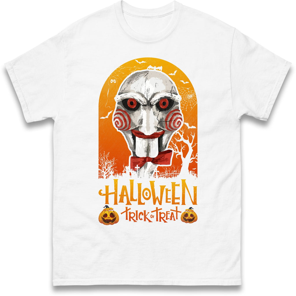 Halloween Pumpkin Trick and Treat Horror Character T Shirt,Halloween Scary Night