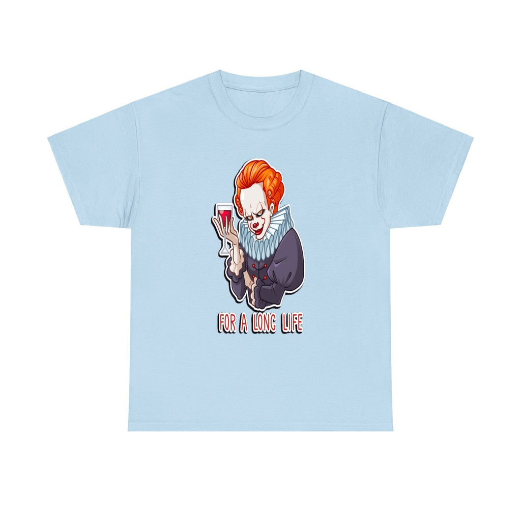 Pennywise Halloween T Shirt, Evil Clown T shirt , Wine lover Unisex Tee Top
