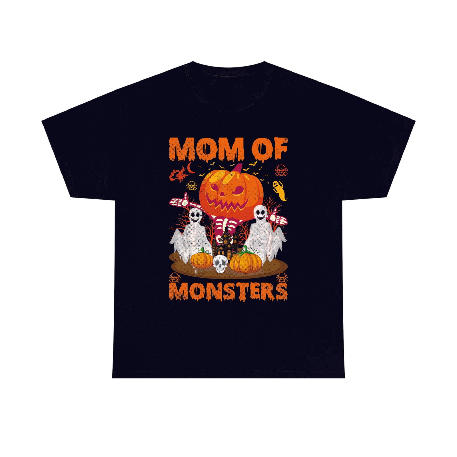 Mom of monsters Halloween t shirt, Scary Party Xmas Unisex t shirt Tee top