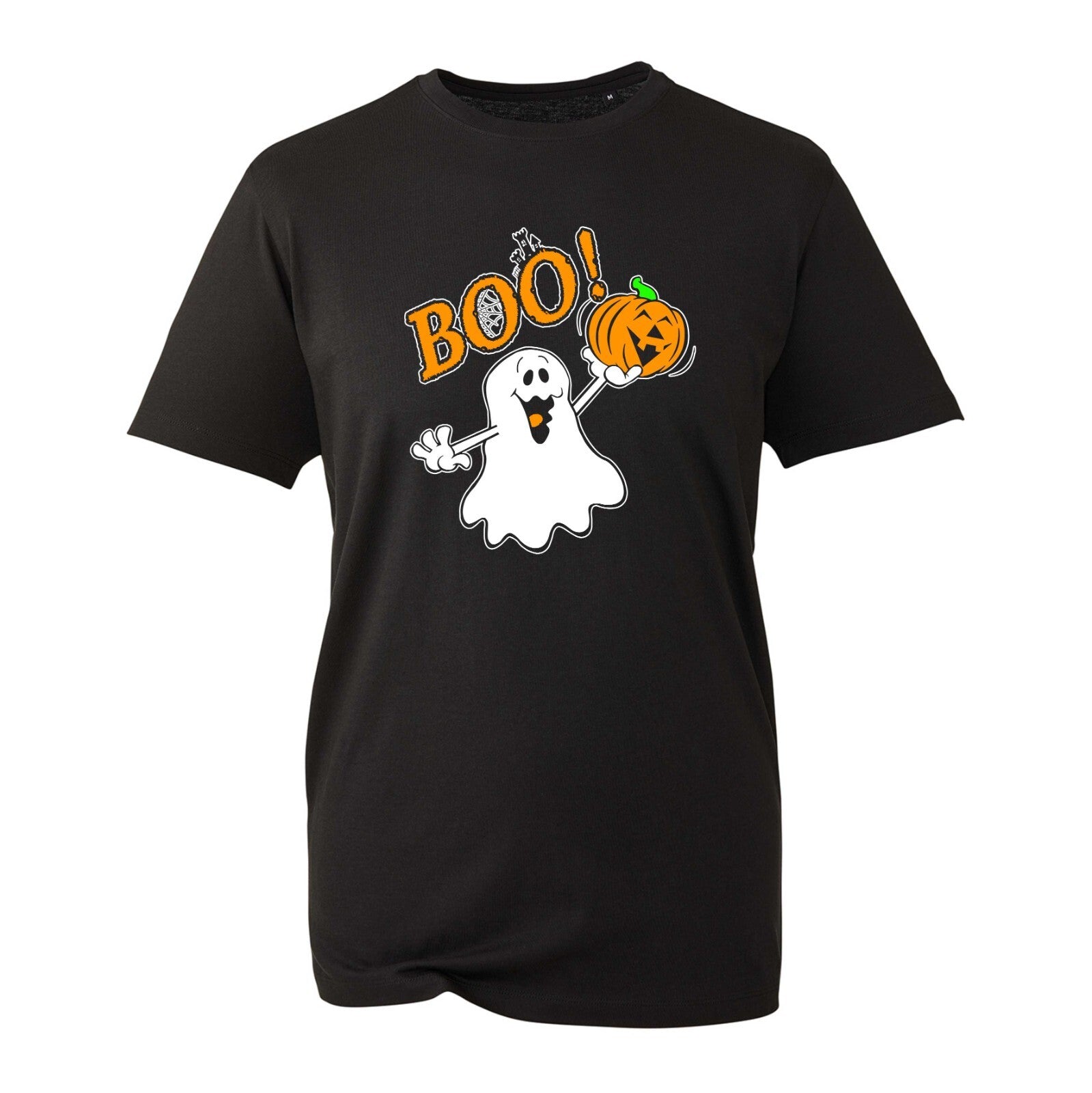 Boo Pumpkin Halloween T-Shirt Funny Trick Or Treat Halloween Costumes Unisex Top