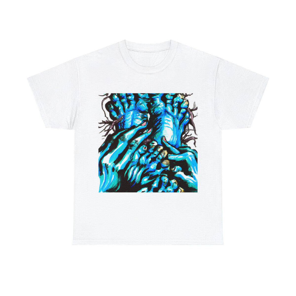 Scary Dark Fantasy Horror T Shirt Halloween Gross Feet Disturbed Streetwear Emo