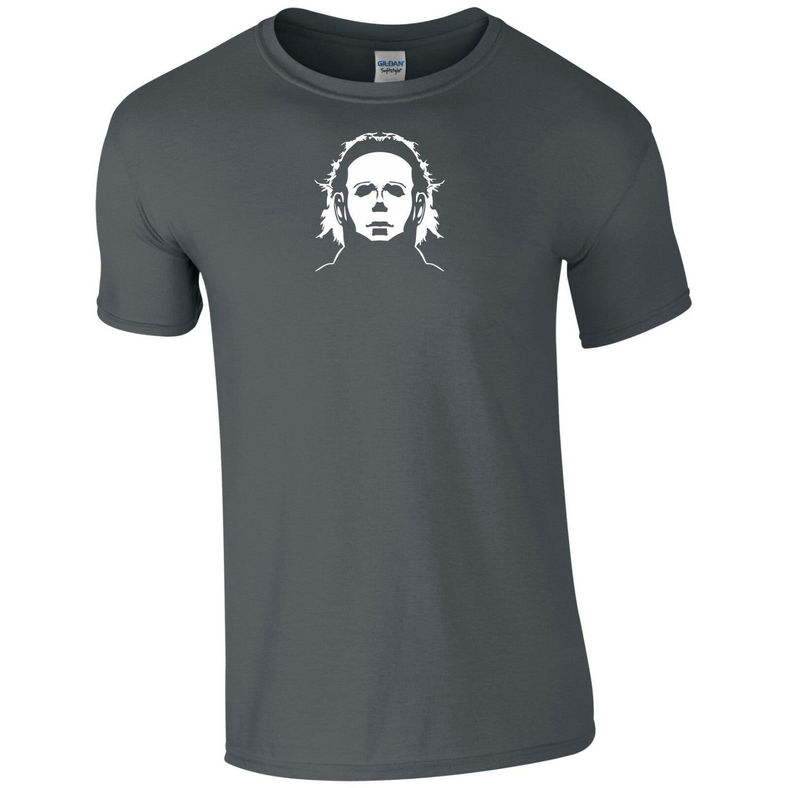 Scary Mask T Shirt Halloween Horror Pumpkin Trick or Treat Witch Fans Men Top