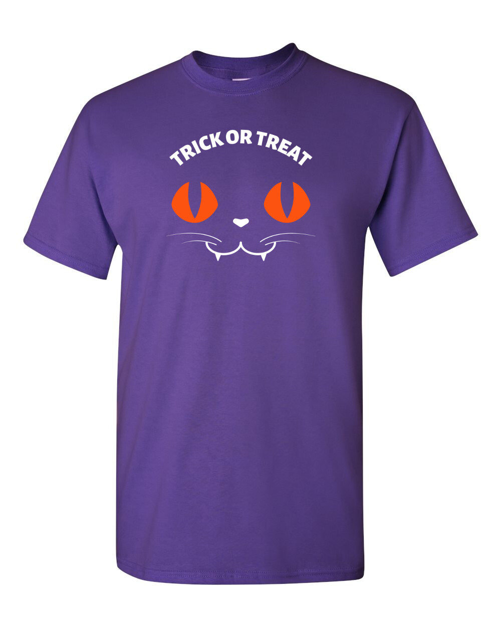 Trick Or Treat T Shirt Halloween Shirt Cat Tee Costume Cat Lover Gift