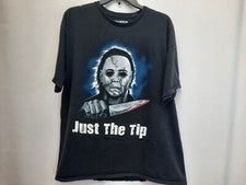 Michael Myers Halloween Short Sleeve Tshirt Adult Sz XL Horror Theme Movies Film