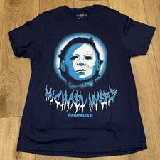 Halloween Michael Myers Men’s T-Shirt Large Scary Movie NEW