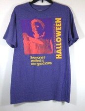 John Carpenter Halloween T Shirt MED 2021 Scary Horror Movie The Face