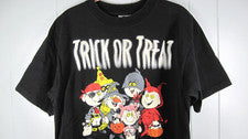 Trick or Treat T-shirt Rug Rats Unisex Adult Large Black Vintage 1995 Halloween