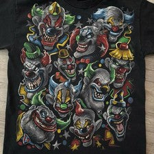 2011 Retro KILLER KLOWNS FROM OUTER SPACE Shirt Med Grant Cramer Suzanne Snyder