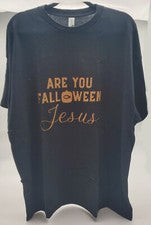 2XL "Are you fall-ween Jesus" Christian Halloween Graphic T-shirt