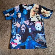 Hansifang Horror Movie Shirt, Tag XXXL Halloween
