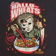 Myers Hallo-Wheats  Michael Myers T-Shirt Sz XL Horror Halloween