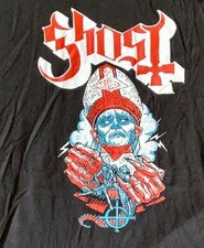 Ghost T Shirt Metal T Shirt Horror T Shirt Mens Small Concert T Shirt