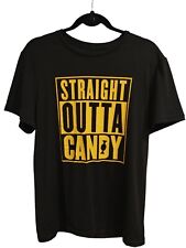 STRAIGHT OUTTA CANDY Trick or Treat Halloween Costume T-Shirt Medium NWT