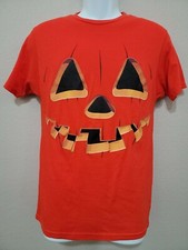 Halloween Shirt Sz S Pumpkin Jack O Lantern Spooky Funny Trick Or Treat T-shirt 