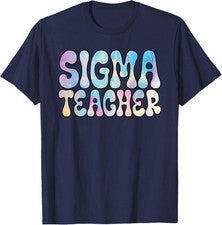 Back To School Sigma Teacher Meme Lovers Humor Cool Unisex T-Shirt