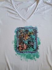 2XL Custom Horror T-shirt