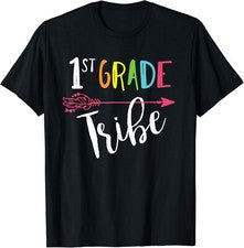 Team 1st First Grade Teacher Tribe Back To School Gift Unisex T-Shirt
