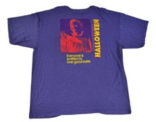 John Carpenter's Halloween Purple T Shirt - Michael Myers Size 2XL