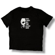 “You Can’t Kill The Boogyman”  T-shirt Black XL NEW! Halloween Michael Meyers