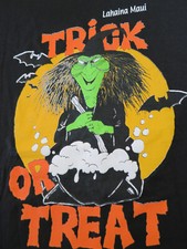Rare Lahaina Maui Halloween On Front Street 1992 (Trick Or Treat) Shirt L