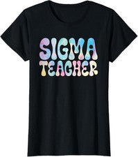 Back To School Sigma Teacher Meme Lovers Humor Cool Ladies' Crewneck T-Shirt