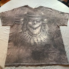 James Ryman 2013 Scarecrow Horror Tie Dye Graphic T-Shirt Size Large Halloween