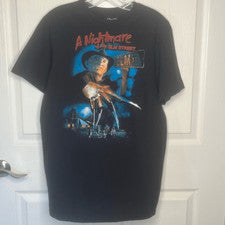 A Nightmare On Elm Street Sz M Tshirt Scary Horror
