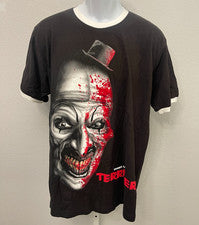 Universal Halloween Horror Nights 2025 HHN Terrifier Art Ringer T-Shirt Small S