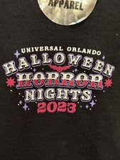 Universal Studios HHN Halloween Horror Night 2023 All Houses Shirt XS