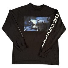 The Exorcist Long Sleeve Tee Shirt Black Halloween L Is There Someone Inside You